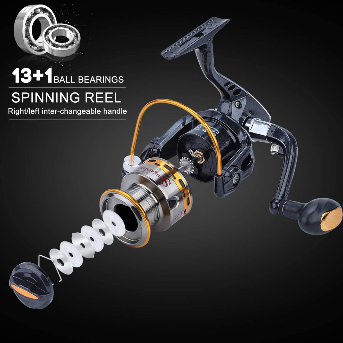 Sougayilang Telescopic Fishing Rod Reel Combos with Carbon Fiber Fishing  Pole Spinning Reels and Fishing Accessories for Travel Ocean Saltwater  Freshwater Fishing, Spinning Combos -  Canada