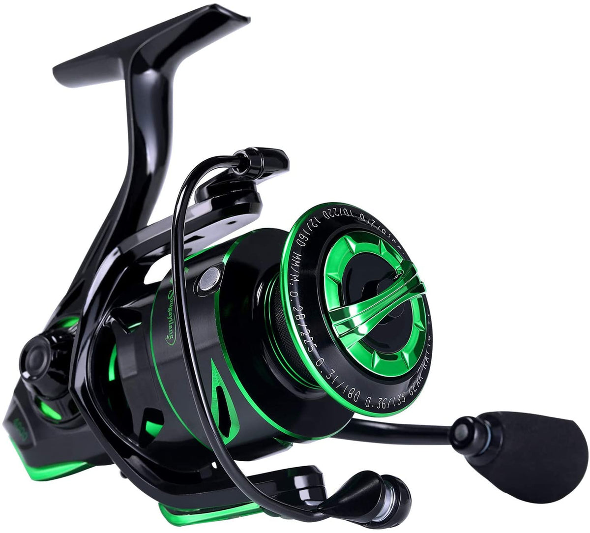 Sougayilang Spinning Fishing Reel Light Weight 6.2:1 High-Speed Gear