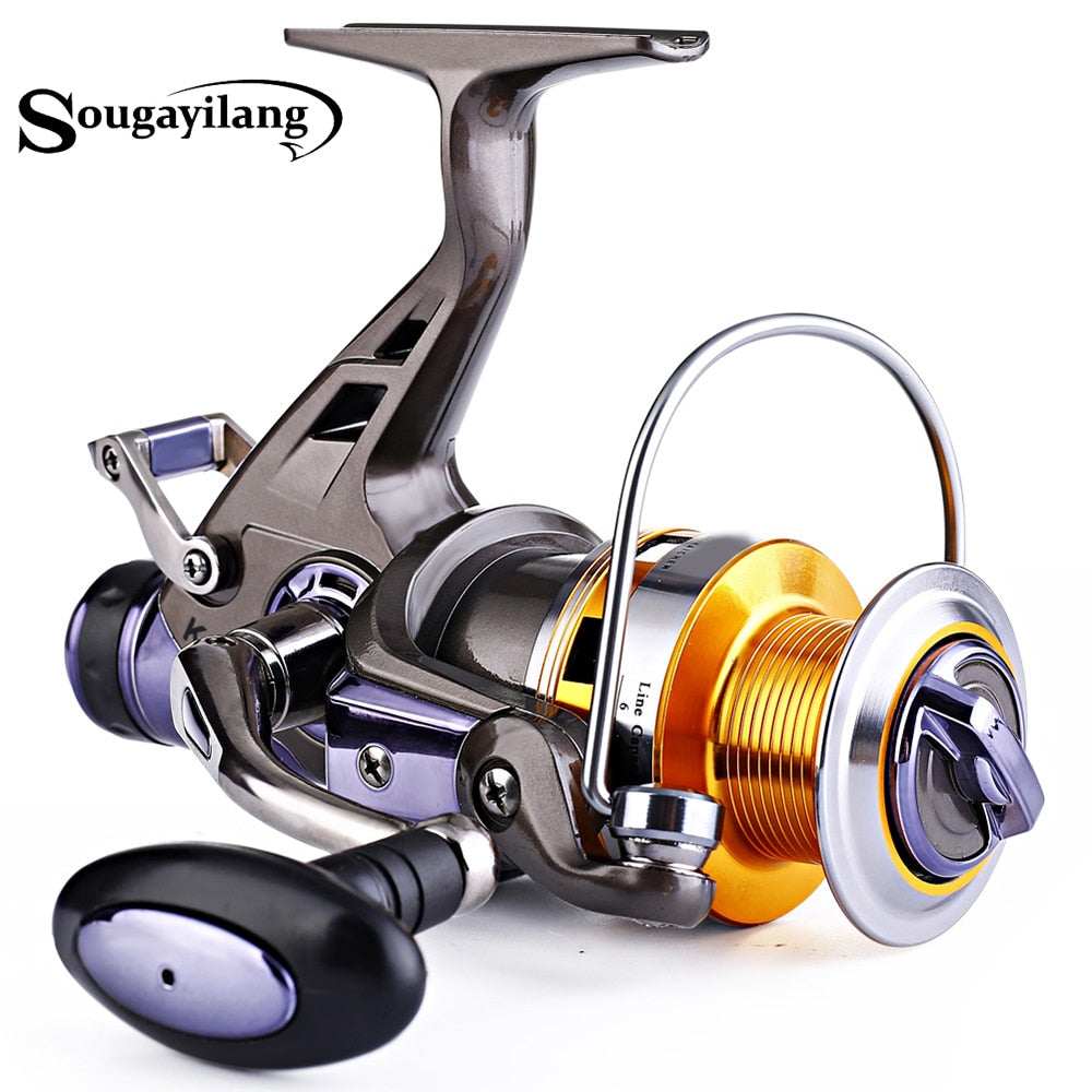 Sougayilang Spinning Reel: 12+1BB Carp Fishing Reel with 2000-5000 Metal  Line Wheel for Ultimate Casting Performance