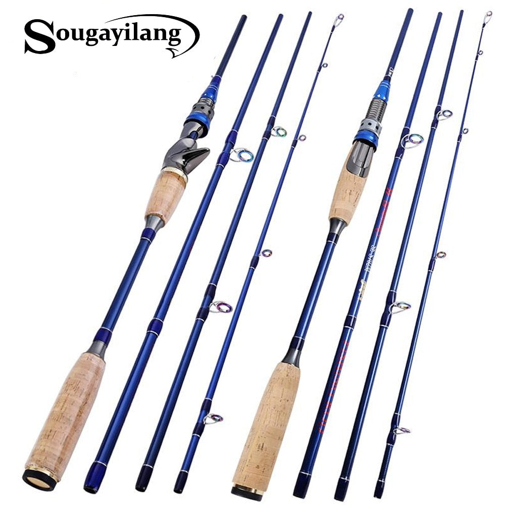 Sougayilang Fishing Rod Spinning Fishing Rod and Casting Fishing Rod