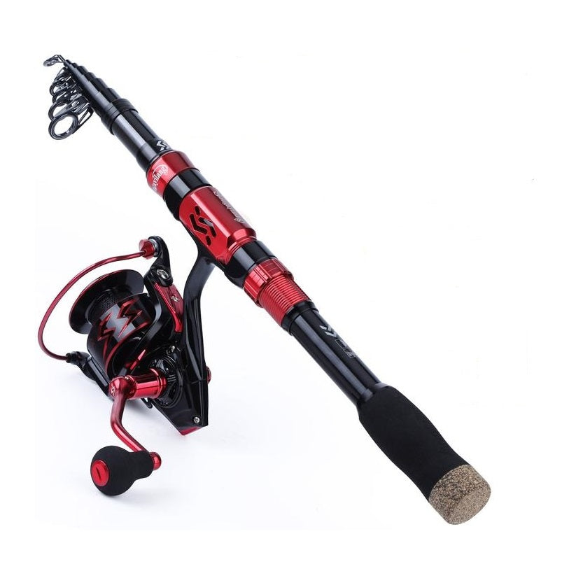 Exquisite Fishing Rod Fishing Rod and Reel Combos Telescopic