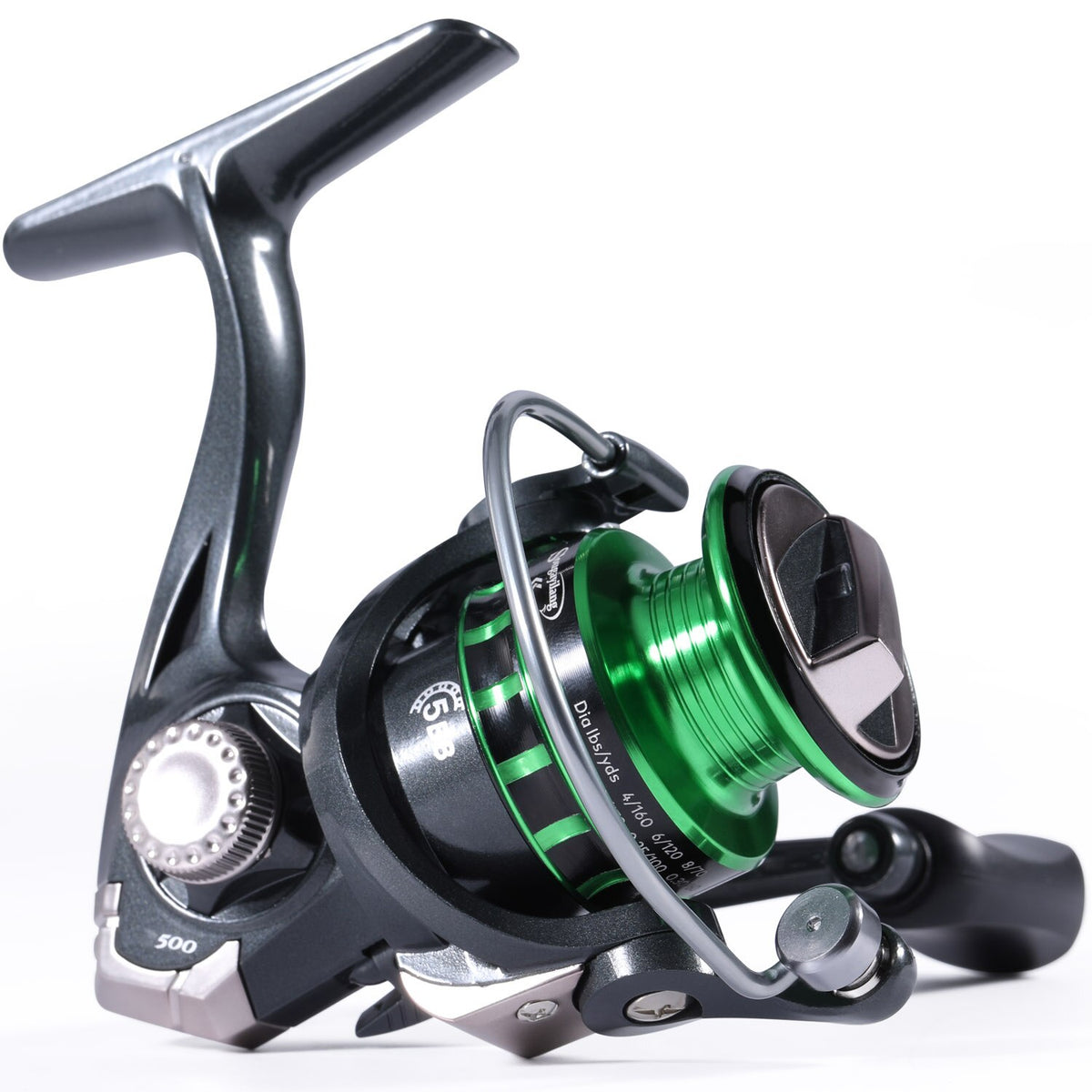 Sougayilang MINI Type Ice Fishing Reel Spinning Wheel Gear Ratio 5.2: 1  Metal Spool Winter Fishing Gear Outdoor Fishing Tackle