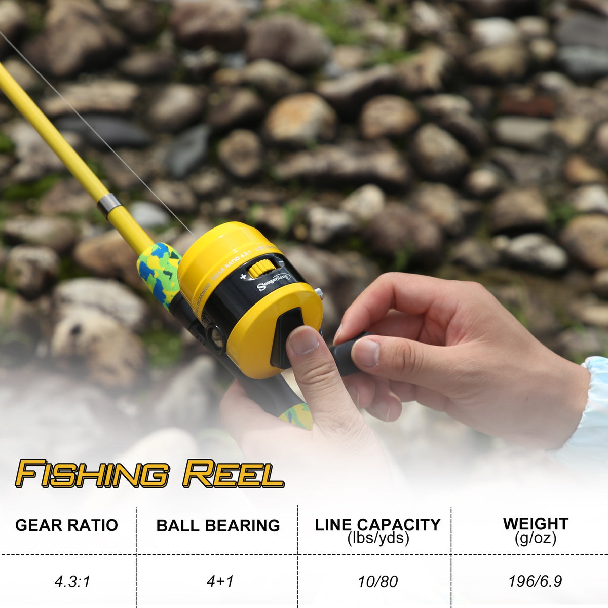 Mini Fishing Reel 4.3:1 Casting Fishing Reels Fishing Accessories
