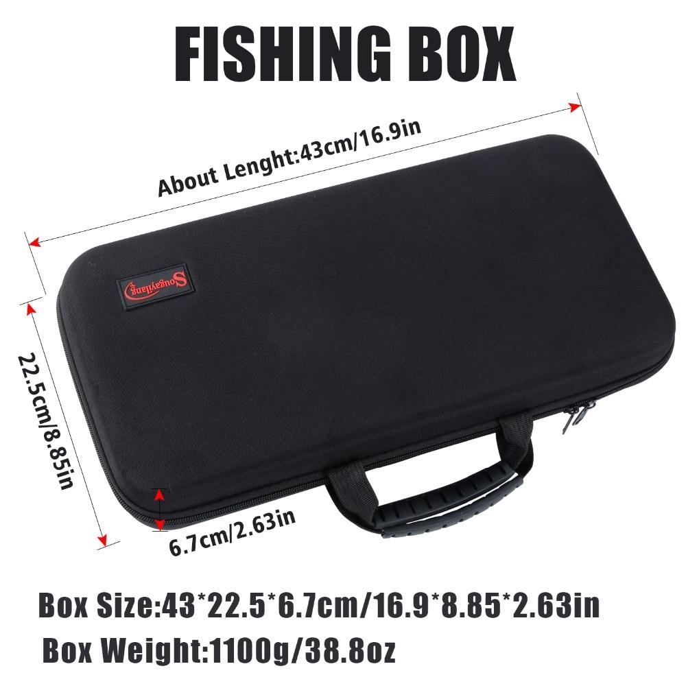 Sougayilang RED+DL Fishing Gear Combos with Carrier Bag