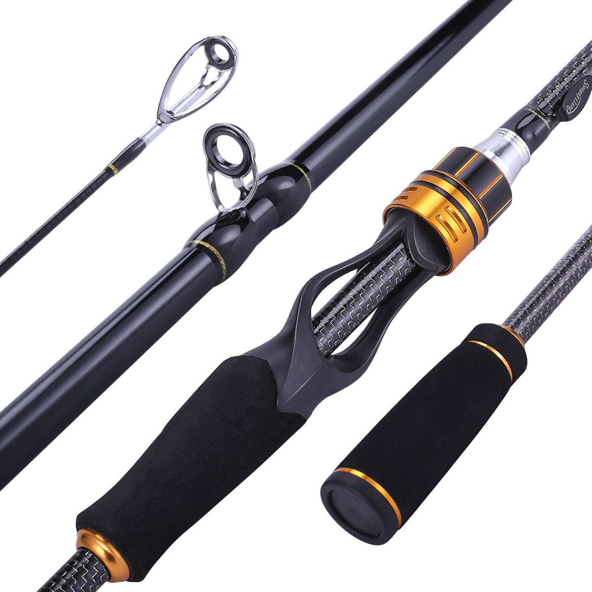 Carbon Fiber Fishing Rod 4 Sections