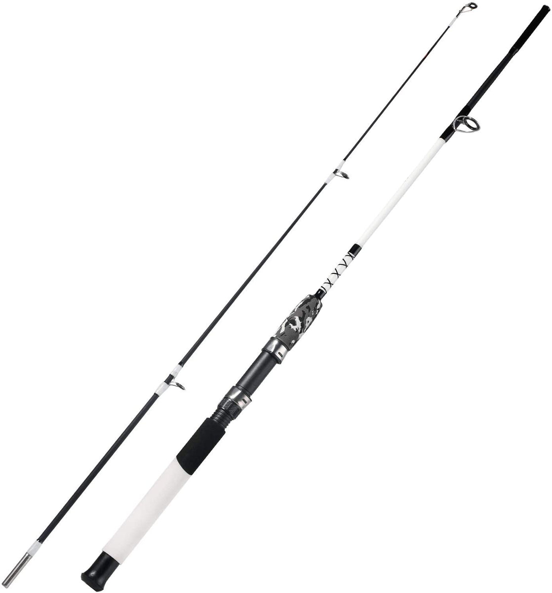 Sougayilang Catfish Rod 2-Pieces Saltwater Offshore Portable Surf Rod