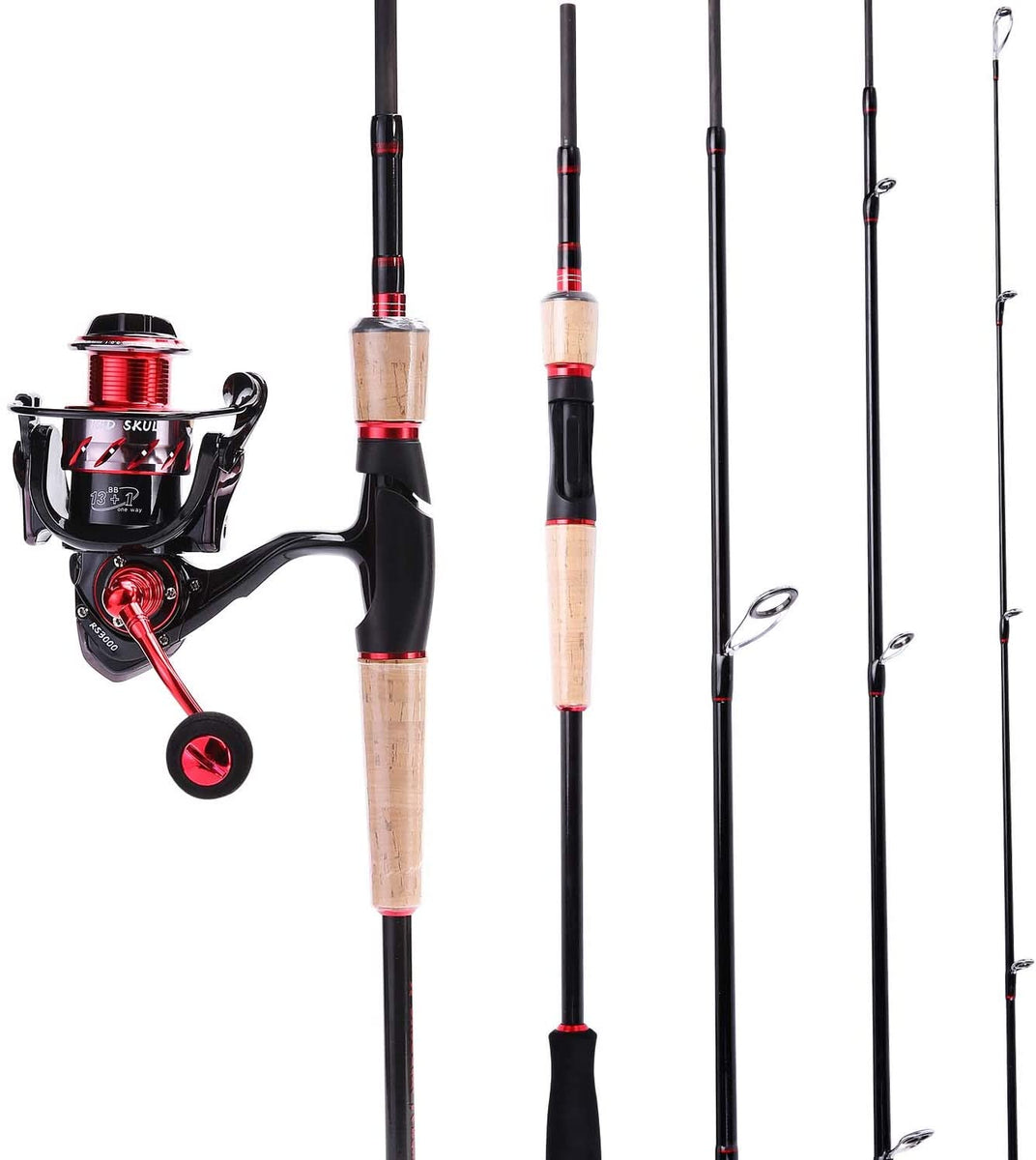 Sougayilang Fishing Reel and Rod Combos,24-Ton Carbon Fiber Fishing Poles  with Bait Casting Reel,7.0:1 Gear for Travel Freshwater : Buy Online at  Best Price in KSA - Souq is now : Sporting