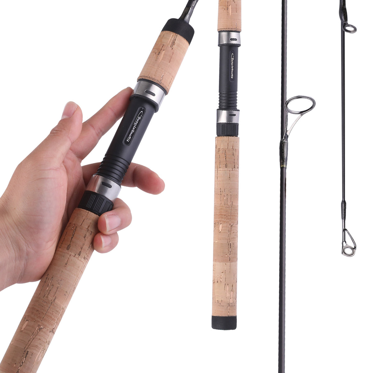 Sougayilang Fishing Rods Graphite Lightweight Ultra Light Trout Rods