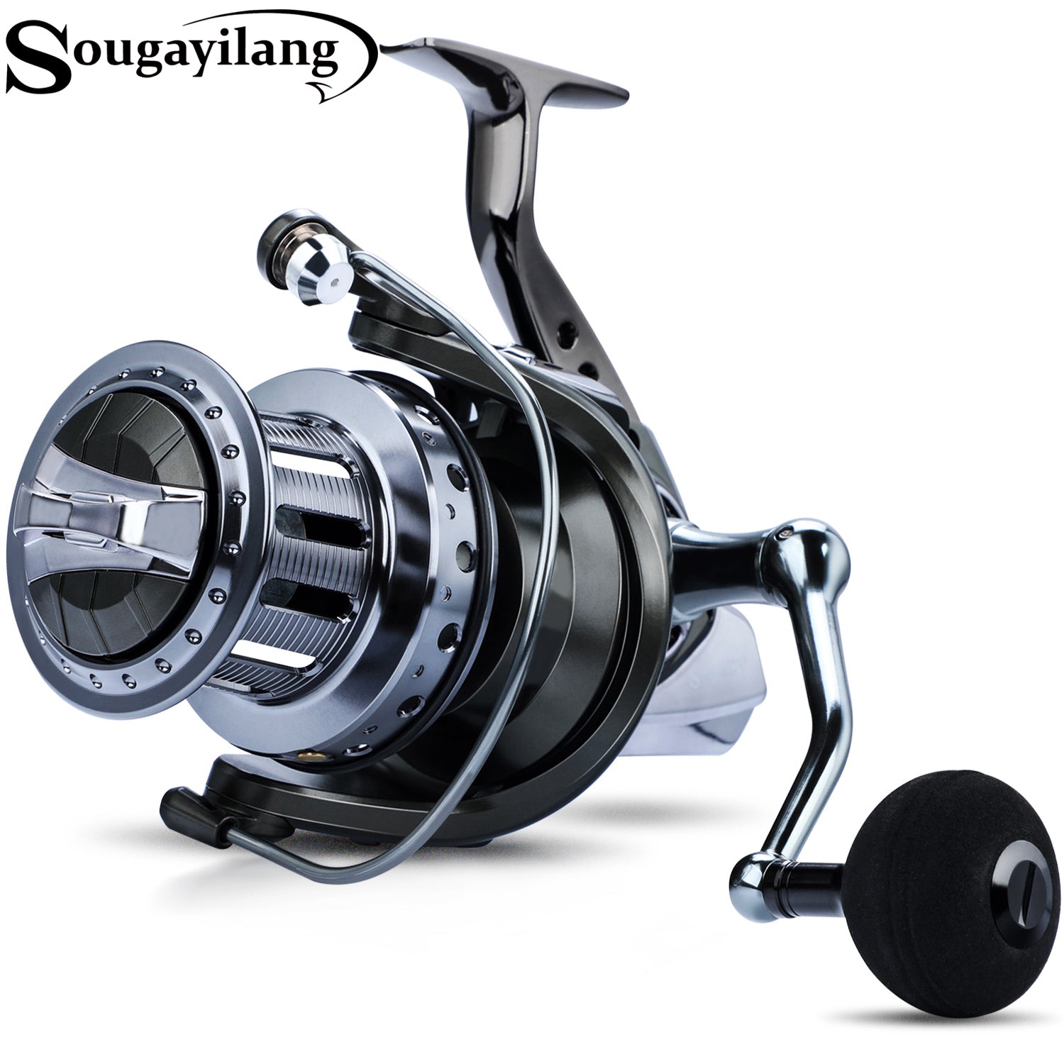 インターネット通販 リール 釣り道具 フィッシング SL5000-B Sougayilang Fishing Reel， Ultralight  Spinning Reel with Alu 