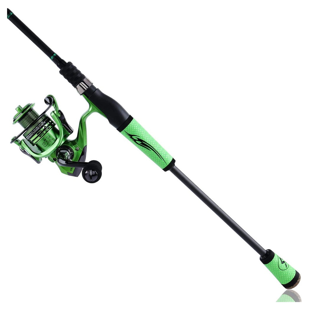 Sougayilang 1.8-2.4m Fishing Rod and Reel Combo 4 Section Carbon Fibe