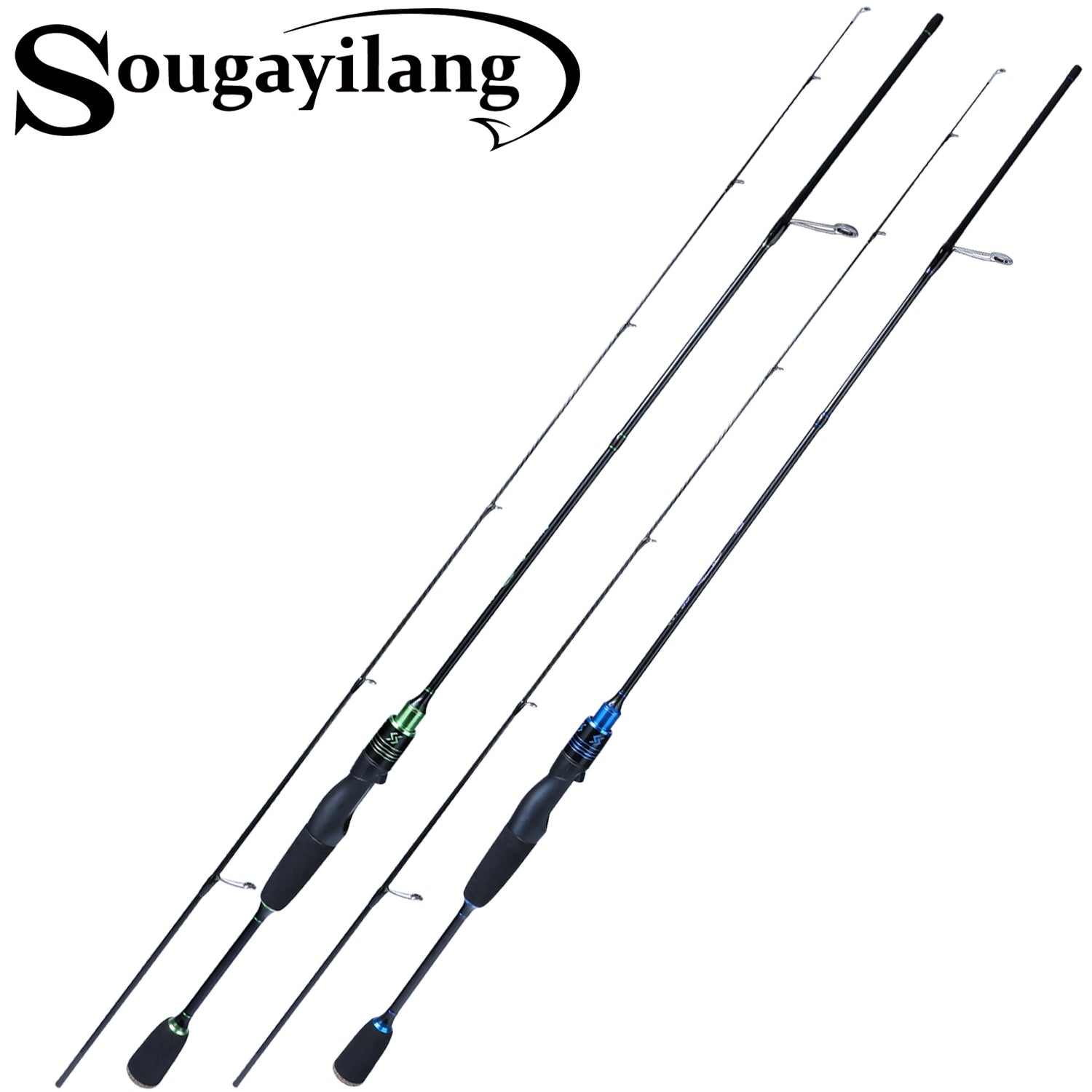  Sougayilang Slow Pitch Jigging Rod, 40 Ton Carbon Fiber Blank,  2-Piece Casting Rod for Snapper, Grouper and Tuna : Sports & Outdoors